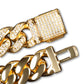 12MM ICED MIAMI CUBAN LINK CHAIN - GOLD