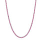 5MM TENNIS CHAIN - PASTEL PINK